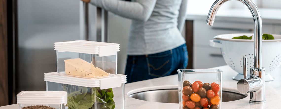 Fridge storage solutions