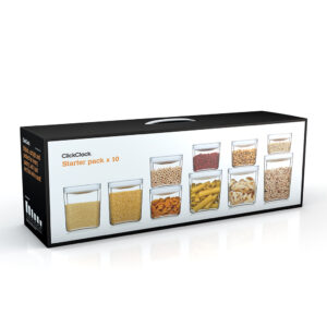 Pantry Storage Cube <br>10 Piece Set White
