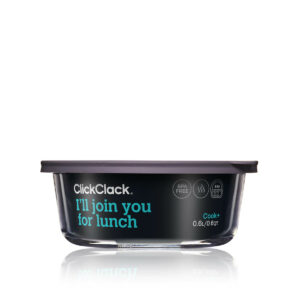 Cook+ Round Heatproof Glass Container <br>0.6L/0.6QT