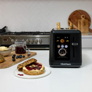 Touch IQ 2 Slice Toaster Black - Image 5