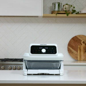 Smart Touch Glass Air Fryer 5.7LT White - Image 4