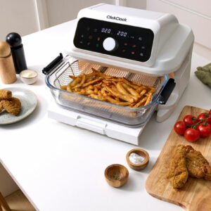 Smart Touch Glass Air Fryer 5.7LT White - Image 3