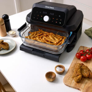 Smart Touch Glass Air Fryer 5.7LT Black - Image 3