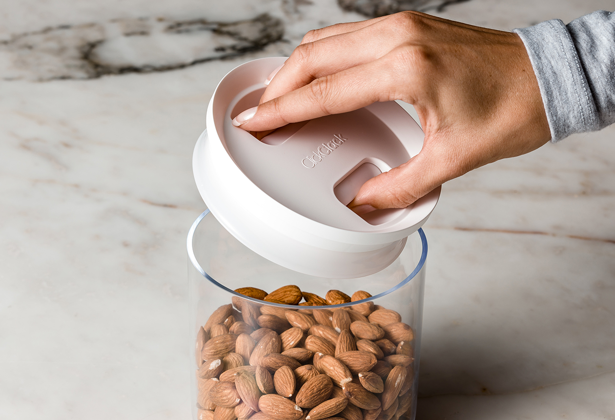 Pantry Storage Round Container Pack of 4 ClickClack New Zealand