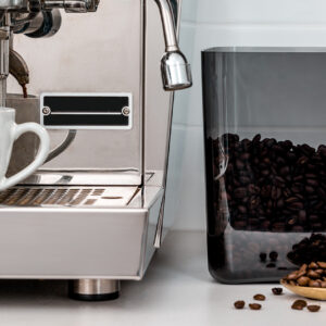 Display Cube 2.8L Airtight Container Coffee