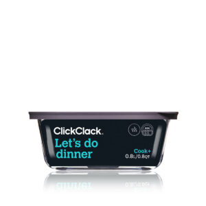 Cook+ Square Heatproof Glass Container 0.8L/0.9QT